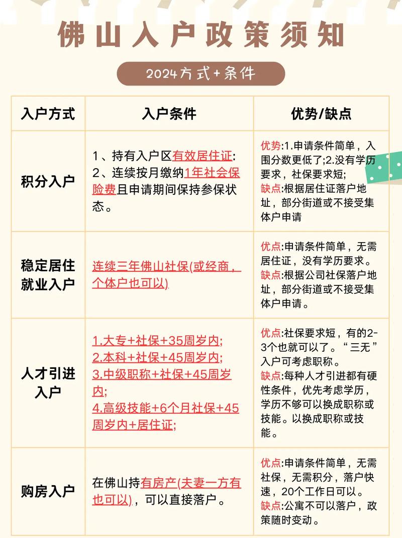 顺德迁户口最新政策，变化带来的自信与成就感展望